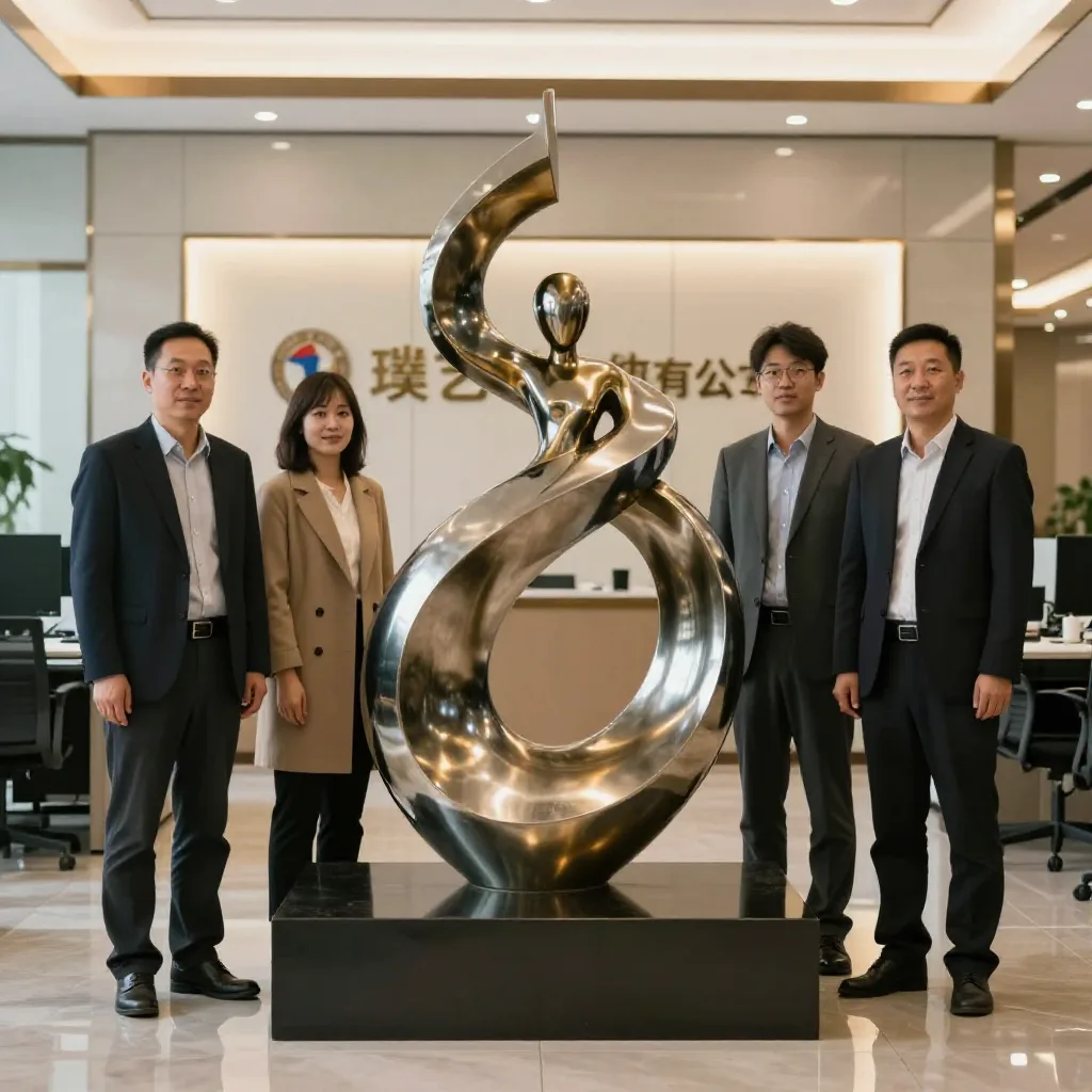 玻璃钢雕塑-铸铜雕塑-锻铜雕塑-不锈钢雕塑厂-抽象雕塑-上海璞艺装饰雕塑有限公司 关于我们配图